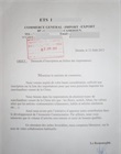 Décharge de la demande d'inscription